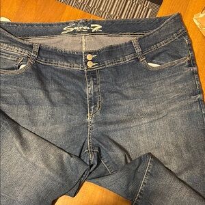 Seven7 Women's Blue Jeans size 24